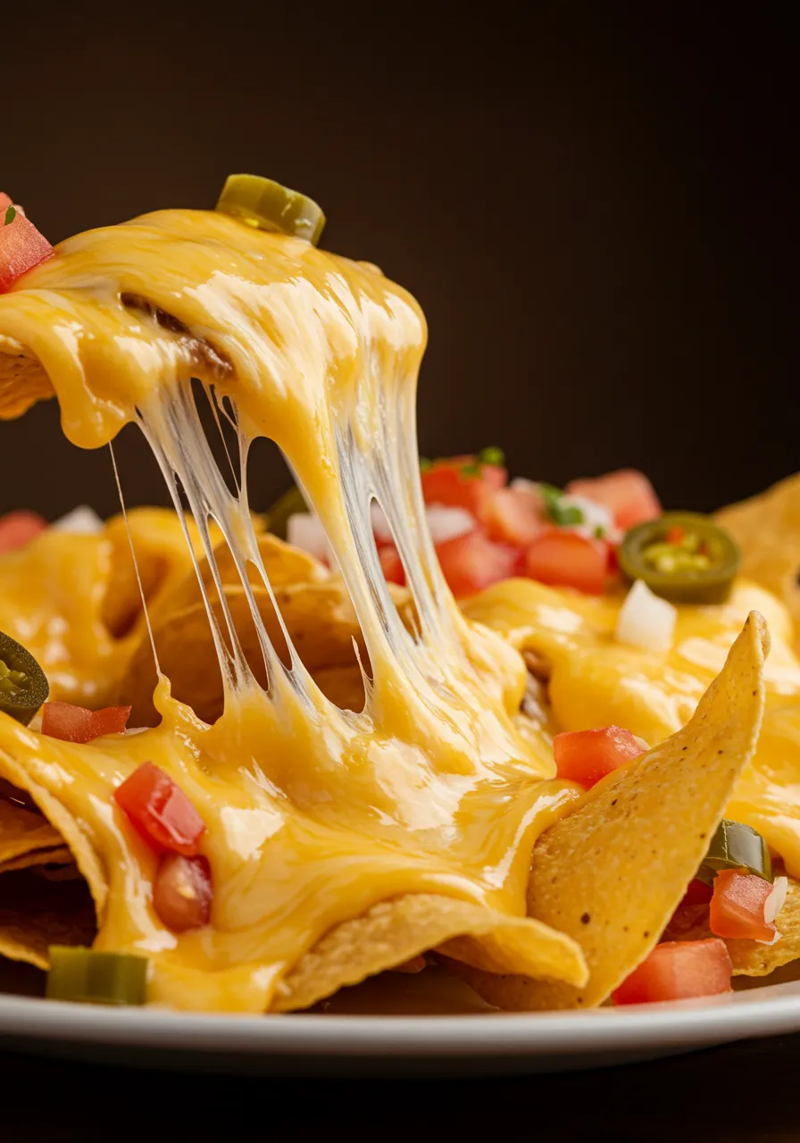 Lazy Cheese Nachos